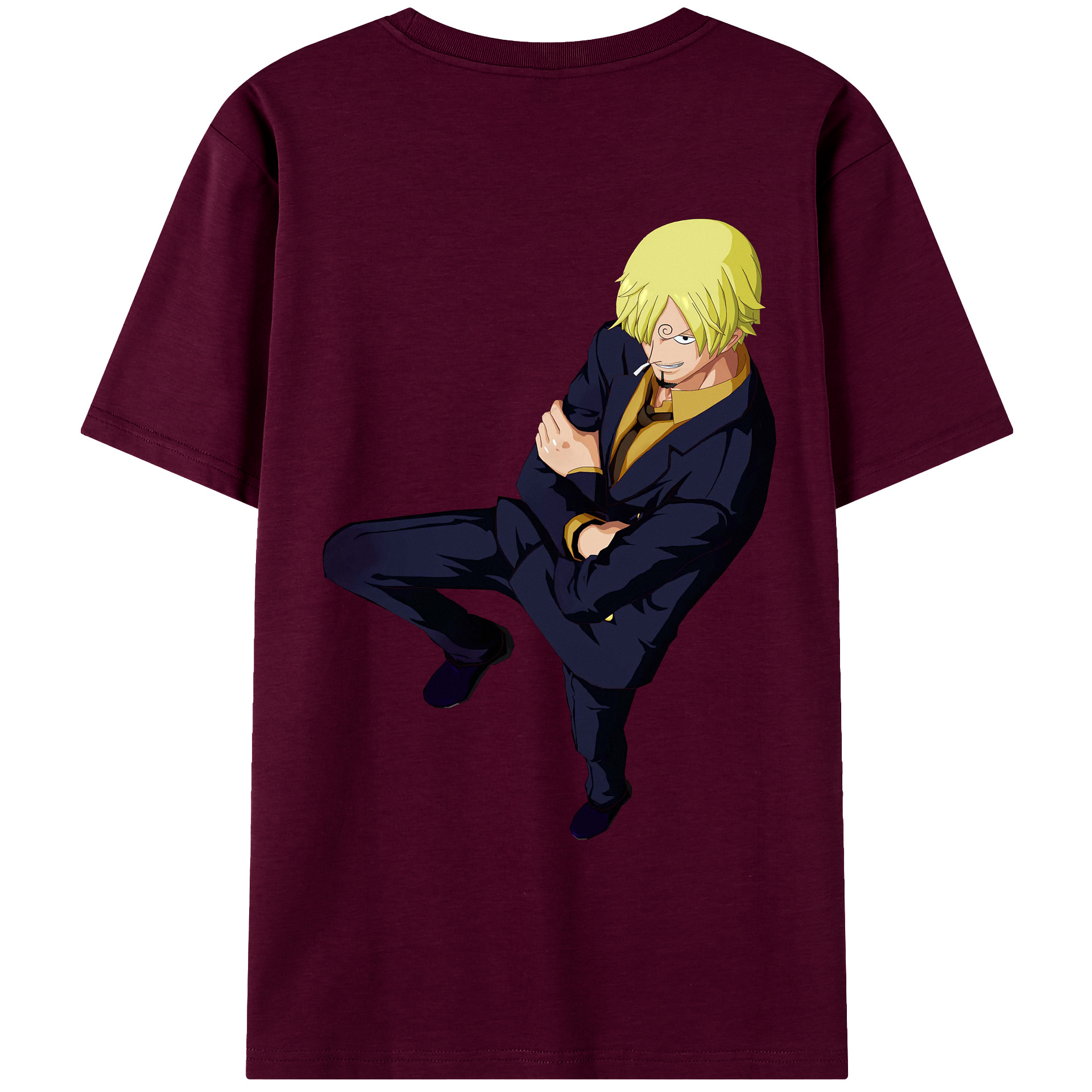 （画像用） ワンピース サンジ ONE PIECE Sanji レディース半袖Tシャツ(バックプリント)
